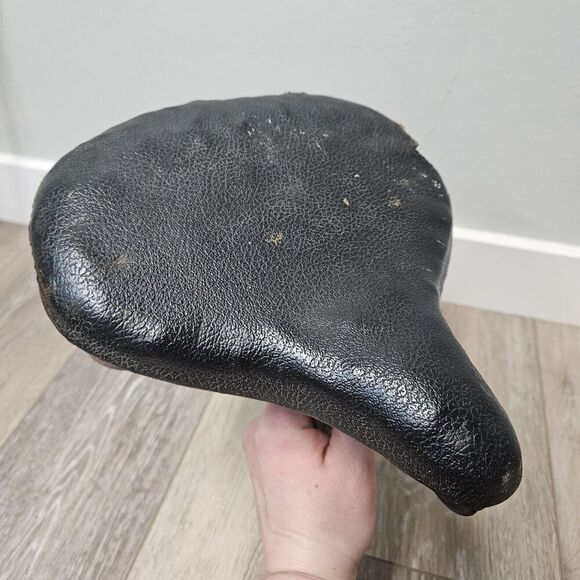Troxel Vintage Bicycle Spring Seat Black USA Made - Picture 1 of 8